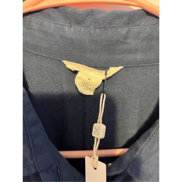 Caslon Linen Blend Utility Jumpsuit - Picture 6 of 8